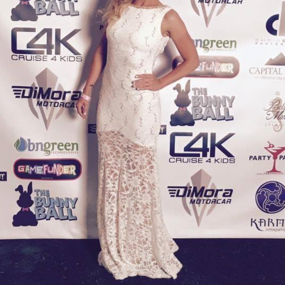 Windsor Long White Dress